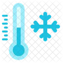 Low Temperature Cold Snowflake Icon