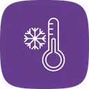 Low Temperature Cold Low Icon
