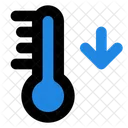 Low Temperature Temperature Thermometer Icon