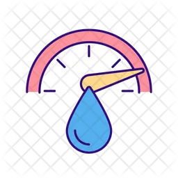 Low water pressure  Icon