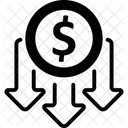 Lower Cost Budget Affordable Icon