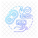 Lower initial costs  Icon