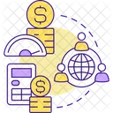Lower overall IT spending  Icon