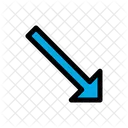 Arrow Lower Right Icon