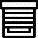 Lower window blinds  Icon