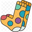 Lown Socks Colorful Icon