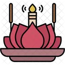 Loy Krathong Lantern Thailand Icon