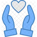 Loyalty Hands Heart Icon