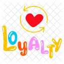 Loyalty Heart Shape Love Update Icon