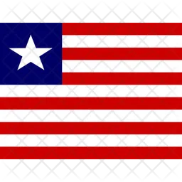 Lr liberia Flag Symbol