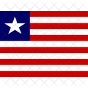 Lr Liberia Flags Iso Icon