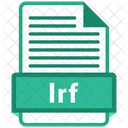 Lrf Formato Arquivo Ícone