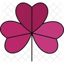 Lrish Flower Celtic Bloom Shamrock Flower Icon