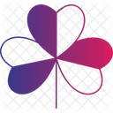 Lrish Flower Celtic Bloom Shamrock Flower Icon