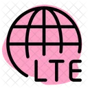 Worldwide Lte Icon