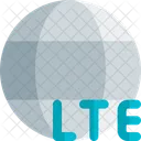 LTE 네트워크 브라우저 사용 LTE 연결 아이콘