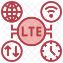 LTE 신호  아이콘
