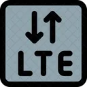 Lte Transfer Data Lte Data Lte Network Icon