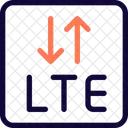 LTE 전송 데이터 LTE 데이터 LTE 네트워크 아이콘