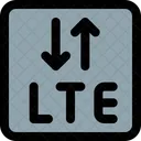 Datos De Transferencia Lte Datos Lte Red Lte Icon