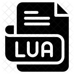 Lua Icon - Download in Glyph Style