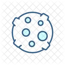 Lua Ciencia Lunar Satelite Terrestre Ícone