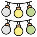 Navidades Luces Luz Icono