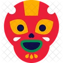 Lucha Libre Mask Icono