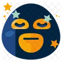 Luchador Emoji Cara Icono