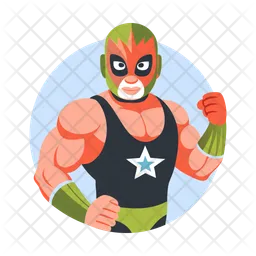 Luchador mexicano  Icono