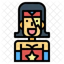 Luchadora  Icono