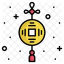 Lucky Coin Chinese Icon