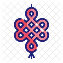 Lucky Knot Decoration Blessing Icon