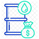 Lucro Do Petroleo Ícone