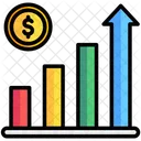 Lucro Financeiro Financas Dinheiro Ícone