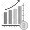 Lucros de bitcoin  Ícone