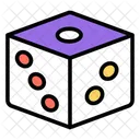Ludo Dice Roll Dice Dice Cube Icono