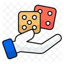 Ludo Dices Roll Dices Dice Cubes Icon