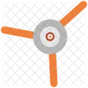 Luft Ventilator Decke Symbol