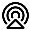 Luftabwurf  Symbol