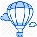 Heissluftballon Aerostat Ballonflugzeug Symbol