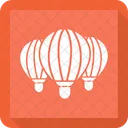 Luft Ballon Flug Symbol