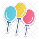 Luftballons Feier Party Icon