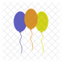 Luftballons Party Feier Symbol