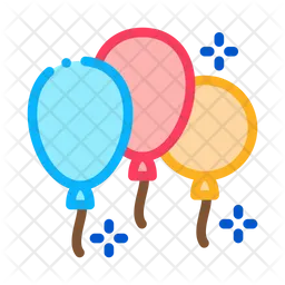Luftballons  Symbol