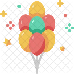 Luftballons  Symbol