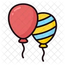 Luftballons Feier Dekoration Symbol