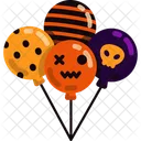 Luftballons Party Halloween Symbol