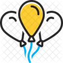 Luftballons Party Promi Symbol