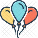 Luftballons  Symbol